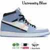 1s Chaussures de basket-ball pour hommes 1 UNC Twist Dark Mocha University Bleu Noir Hyper Royal Shadow Jumpman Baskets de sport Baskets pour femmes Taille 13