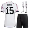 Man KIDS Voetbal Japan 4 Keisuke Honda Jerseys Nationaal Team 10 Shinji Kagawa Shogo Taniguchi Takuma Nishimura 18 Shinji Okazaki Voetbalshirttenues Wereldkampioenschap 2022