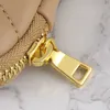 حقائب السهرة Crossbody Fashion Messenger Bag انفصال حزام سلسلة زيبر المحفظة مثلث تسجيل رسائل الموضة الداخلية Zip Pocket Handbags