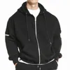 Sudaderas con capucha para hombre Sudaderas Otoño Nuevos Hombres Gimnasios Fitness Sudadera con capucha Marca Culturismo Manga larga Cremallera Sudaderas con capucha Algodón Suelto Joggers Ropa