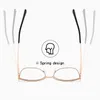 Lunettes de soleil Frames Lunets d'images en alliage Full Rim Eye Femmes Spring charni￨res Oculos de Grau Spectacles 91229