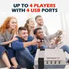 Portable Game Players Classic Emulator Retro Video Game Super Console X NES مع 50000 لعبة لمشغل لعبة PSP/PS1/DC MAX إلى 256G T220916