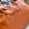 Tote Arc Spring Leather Bucket Bag Handbag High-capacity One Shoulder Messenger Women's Bag Fashion For Travel Work 0916