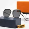 UV Protection 24 Top Mens Sun Glasses 고급 디자이너 선글라스 맨 복고풍 스타일 스퀘어 프레임리스 UV400 렌즈 금속 선글래스 상자 무료