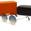 2022 nya runda solglasögon för kvinnor Mode solglasögon Snygga högkvalitativa dam UV400 polariserat glas 8526