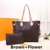 Bolso de compras de lujo de diseñador 2 unids / set bolso de mujer con billetera de cuero bolsos nuevos de moda bolsos de mujer 40995