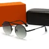 2022 Nya runda solglasögon för kvinnor Fashion Sun Glasses Stylish Lady's UV400 Polarised Glass 8526308Z