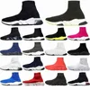 Tr￤nare rullskor strumpsport hastighet tr￤nare kvinnor m￤n l￶pare avslappnade skor sneakers modestrumpor st￶vlar plattform clearsole o 36-44