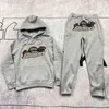 Męskie bluzy bluzy tygrysa głowa Trapstar Bluza z kapturem Haft Haft Hafting Blue Men Woman Wysokiej jakości Trapstar Tracksuit unisex polar Sweater z kapturem 11