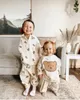 Ensembles de vêtements printemps infantile bébé dessin animé vêtements ensembles enfant en bas âge garçons filles à manches longues sweat pantalon 2 pièces costume enfants mignon ours vêtements ensemble 220916