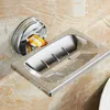 Porte-savon salle de bain ventouse supports en plastique muraux créatifs Drainage supports de rangement