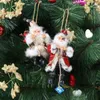 Noel Süslemeleri Ağaç Süsleri Noel Baba Bebek Oyuncak Dekorasyonu Ev için Zarif