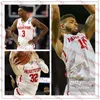 Basketball Custom Uh Houston Cougars Cous￩e Basketball Jersey 5 Ja'vier Francis 25 Josh Carlton 1 Jamal Shead 52 Kiyron Powell 0 Marcus