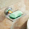 Porte-savon salle de bain ventouse supports en plastique muraux créatifs Drainage supports de rangement