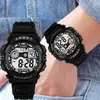 Zegarek na ręce synok cyfrowe zegarek wojskowy Waterproof Waterproof Big Chial Alarm Electronic Watches for Male Clock Relogio Masculino