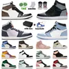 Jumpman 1 męskie buty do koszykówki High Dark Mocha 87 Georgetown Diamond Iigloo Cactus Jack Fibre Fibre Mid Holendn Green Pink Men