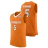 College Basketball Wears College NCAA Custom Tennessee Volunteers Stitched College Basketball Jersey 32 Cole Morris 13 Olivier Nkamhoua 5 Ammiraglio Schofield 1 Kenn