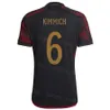 Man Kids Soccer 8 Toni Kroos Jerseys 2022 World Cup Leon Goretzka Joshua Kimmich GUNDOGAN SANE RUDIGER SULE HUMMELS HOFMANN Football Shirt Kits National Team DeGuo