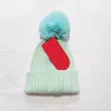 10шт весенний осенний зимний ребенок рождественские шляпы Gilrs Sport Fashion Beanies черепа Chapeu Caps Cotton Gorros Wool Hat Hat Hat Lated Bulb Дети красивые конфеты цвет