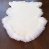 Carpets Shiny 8 Cm Long Faux Fur Sheepskin Soft Carpet Chairs Sofas Cushions Beds Glass Room Tea Living 4-in-1 Washable D25