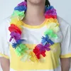 Snaren Licht gloeiende LED Hawaii Hula Luau Flower Leis Garland ketting Ketting Bloemkrans Party Decoratie Verjaardag