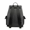 مصمم حقيبة Mochila Marca سعة كبيرة على ظهره من الجلد منقوشة الأزياء Mochila Lujo Men Women Travel Laptop Daypack Schoolbag Mochila Hombre SAC