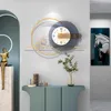 Zegarki ścienne Nowoczesne proste luksusowe zegarki stylowe osobowość artystyczna dekoracyjna europejska kreatywna salon