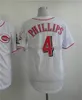 Vintage Mitchell&Ness Baseball Jersey 4 Brandon Phillips 5 Johnny Bench 8 Joe Morgan 11 Barry Larkin 13 Dave Concepcion 34 Homer Bailey 39 Devin Mesoraco