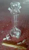 Vintage Freezer Glycerin Glass Hookah Shisha Bong water pipe factory direct sale can put customer logo by DHL UPS CNE