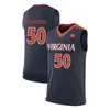 Basketball Illinois Fighting Illini Maillot de basket-ball 21 Kofi Cockburn 11 Ayo Dosunmu Virginia Cavaliers 5 Kyle Guy