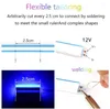 Streifen Neon LED Streifen DC12V 6mm Band Seil Rohr Flex Cutter DIY Wand Kunst Zeichen Raum Licht Wasserdicht IP65