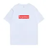 Surpemacy Brand TシャツメンTシャツプリントパロディコットン女性半袖男の子トップカジュアルメスティーガール高品質デザイナーファッション