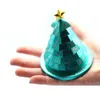 Julekorationer 1ps Pyramid Dice Decoration Party Tree Toy Xmas Gift Number Ornament Toys