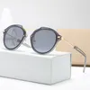2022 Marka Tasarım Güneş Gözlüğü Kadın Erkek Tasarımcı Moda Güneş Gözlükleri Vintage Gradyan lens Kadın Erkek UV400