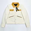 Herenjacks Britse stijl lamslam wollen graan revers jasje collage honkbal honkbal hoge kwaliteit beige zipper sociale club outfits