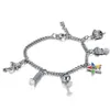 custom Order of The Eastern Star charm Jewelry chain bracelet Jewelry246S