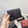 1/1 Designer Wallet Classic Card Holder 3 Fold Purse Luxury Designers Short Wallets Mens Women Leather Business Credit Card Holder Purse 220905