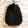 Heren Hoodies Solid Color Turtleneck Hooded Sweater Koreaanse versie Losse gebreide jas Casual Men Oversized