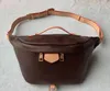 Designers Sacs de taille de luxe Cross Body PU Sac à main en cuir Célèbre Bumbag Mode Sac à bandoulière Brown Bum Fanny Pack 118