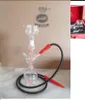 Vintage congélateur glycérine verre narguilé Shisha Bong conduite d'eau vente directe d'usine peut mettre le logo du client par DHL UPS CNE