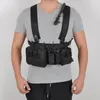 Giacche da caccia Army Molle Chest Rig Vest Tactical Military Duty Outdoor Paintball Combat Camouflage Bag Accessori