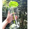 8 couleurs grande capacité transparente 2L 2000 ml mode espace portable Herbalife Nutrition sangles Shaker personnalisées bouteille d'eau de paille C1812907596