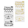 Party Decoration 6Pcs Stickers Fashion Decorative DIY Letter Balloons Clear For