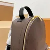Luxe designer tas palm mini veer rugzak vrouwen lederen schouder messenger tassen portemonnees scholl tas tas tas m44873