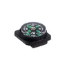 Outdoor Gadgets Mini Strap Button Compass For Bracelet Survival Pocket Hiking Camping Accessories