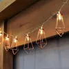Strängar 1.5/3m 10/20LEDS Novel LED Fairy Lights Batterier ficklampor Dekorativ lampa för Festival Halloween Party Wedding