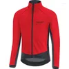 Vestes de course Wyndymilla Veste de cyclisme pour homme Sports de vélo d'hiver Polaire thermique Léger Équipement vtt