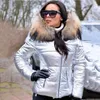 Женские траншеи Coats Winter 2022 Женская куртка из искусственного меха с капюшоном с длинными рукава