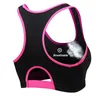 Ioga roupas de compactação esportes sutiã push up tops women tank colete de alto impacto de alta impacto camisas secas garotas sweats ladies gym roupas de ginástica