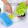 24 Silicone Ice Cube Tray met deksel ijs kubus schimmel voedselkwaliteit siliconen whisky cocktail drink chocolade ijsmaker feest bar 918